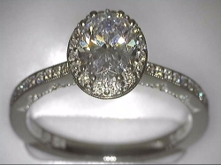 TACORI Engagement Ring  P103 OV 7.5X5.5 FW