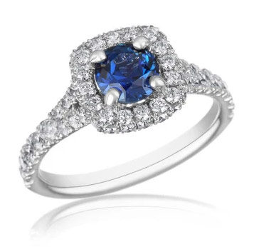 Yogo Sapphire Ring